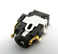 2.5mm BASE ESTEREO 6P, TIPO SMD