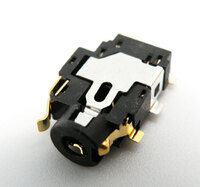 2.5mm 6P EARPHONE JACK, SMD TYPE