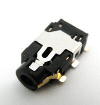 2.5mm 8P EARPHONE JACK, SMD TYPE