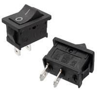 Ver informacion sobre INTERRUPTOR 2P. (SPST) ON-OFF,  250V. 6A