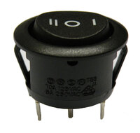 Ver informacion sobre 3P. ROCKER SWITCH (SPDT) ON-OFF-ON, 250V. 6A