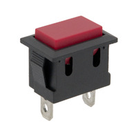 Ver informacion sobre Bouton Rouge, Normalement Ouvert, 125V 10A (250V 6A)