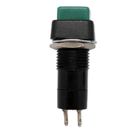 Ver informacion sobre PUSHBUTTON SWITCH ON-OFF, 125V.- 3A, GREEN