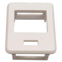 BEZEL FOR KEYSTONE JACK, WHITE