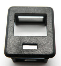 Ver informacion sobre SOPORTE DE COLOR PARA PATCH PANEL VACIO, NEGRO