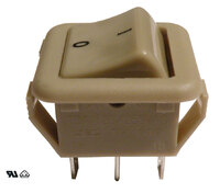 Ver informacion sobre 6P. PUSHBUTTON ON-ON, 125V. 16A (250V.- 16A)