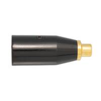 RCA JACK TO 3P MIC MALE, GOLD PLATED