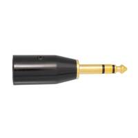 Ver informacion sobre 1/4" STEREO PLUG TO 3P MIC MALE, GOLD PLATED
