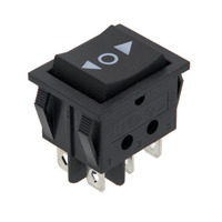Ver informacion sobre INTERRUPTOR 6P.(ON)-OFF-(ON), 125V. 10A (250V.15A), CON RETORNO