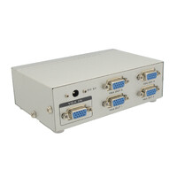 Ver informacion sobre VGA SPLITTER 1x4 - 250Mhz