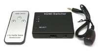 Conmutador HDMI 3x1 con infrarrojos