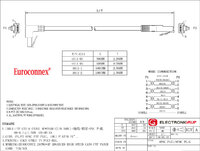 Cat.6 FTP RJ45 Macho-Macho, 0.3m Acodado Amarillo