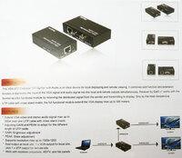 VGA extender, 300m up to 1920x1200