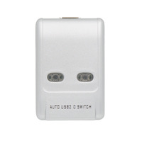 Conmutador USB 2x1 para Compartir Impresora/Dispositivo con Control Manual y Software