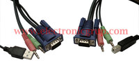 USB+AUDIO KVM CABLE, 1,5mts.