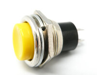 Push Button Switch Off type, Yellow