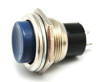 Push Button Switch Off type, Blue