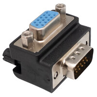 Ver informacion sobre Male to Female VGA adaptor, right angle 90º