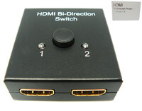 Ver informacion sobre Conmutador o distribuidor HDMI (Bi-direccional) 2x1 o 1x2 