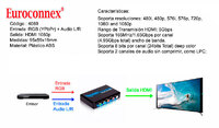 Convertidor RGB + Audio a HDMI
