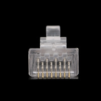 RJ45 Cat.6 STP 8P8C - 50µ