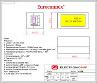 Acoplador RJ45 Cat.6 UTP Hembra - Hembra