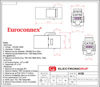 Adaptateur RJ45 Cat.5e Femelle- Femelle blinde