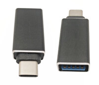 Ver informacion sobre 3.0 USB A Femelle à 3.1 USB C Mâle, O.T.G.