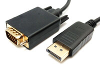 Ver informacion sobre DisplayPort à VGA, 1.8m