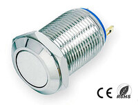 Ver informacion sobre 12mm. flat, pushbutton, with 2 solder pin