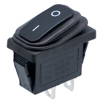 Interruptor estanc, rectangular 2 pins