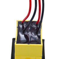 Interruptor IP68 DPST ON-OFF 12V/30A, Amarillo con LED