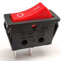 Ver informacion sobre Interruptor ON-OFF, Rojo