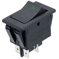 Interrupteur à bascule 12V OFF-ON DPST, avec LED vert