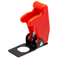 Toggle Switch Cap Safety Guard, red