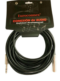 Ver informacion sobre 6,35mm Estereo Ma a 6.35mm Estereo Hembra, 10m