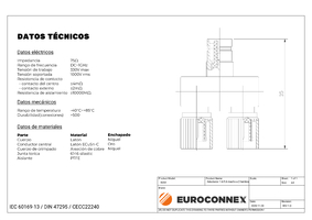 1.5/5.6 Adaptador Famella a 2 Mascles