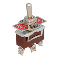 3P. 3WAYS TOGGLE SWITCH, RETURN, ON-OFF-(ON), 250V/15A