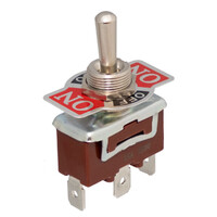 3P. 3WAYS TOGGLE SWITCH, RETURN, ON-OFF-(ON), 250V/15A