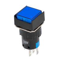 Ver informacion sobre Light Switch ON/OFF (SPST) with blue LED, 3A/220V