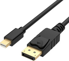 Cable Mini DisplayPort a DisplayPort (Mini DP a DP) – 1.8m - resolución UHD con 4K/60Hz