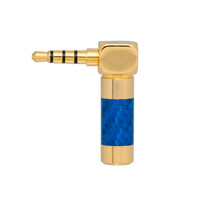 Ver informacion sobre 3.5mm Jack connector 4cont. golden, right angle 90 degree