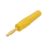 Ver informacion sobre Fiche Banane Mâle 2mm, 9-leaf - Silicone Jaune