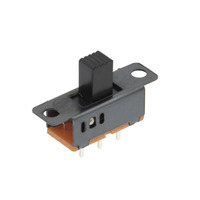 Interruptor lliscant ON-OFF-ON (2P3T) compacte per PCB de 6 pins