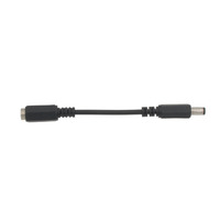 Adaptador 5.5x2.1 Inversor de polaridad 12.5cm - Especial para equipos de audio