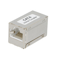 Acoplador Slim RJ45 Cat.6 FTP Hembra - Hembra