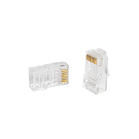 RJ45 Cat.6A UTP 8P8C cable pasante - 1µ