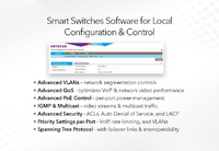 Smart Managed Pro Switch 8 puertos Gigabit POE+ (Max 30W puerto) + 2 puertos SFP formato sobremesa