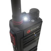 ESCOLTA FOX PMR446 Portable Transceiver with Flashlight - Ideal for Hunting - Compatible with Kenwood Devices