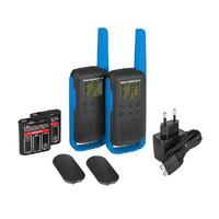 Blister de 2 x MOTOROLA PMR T-62, de color blau